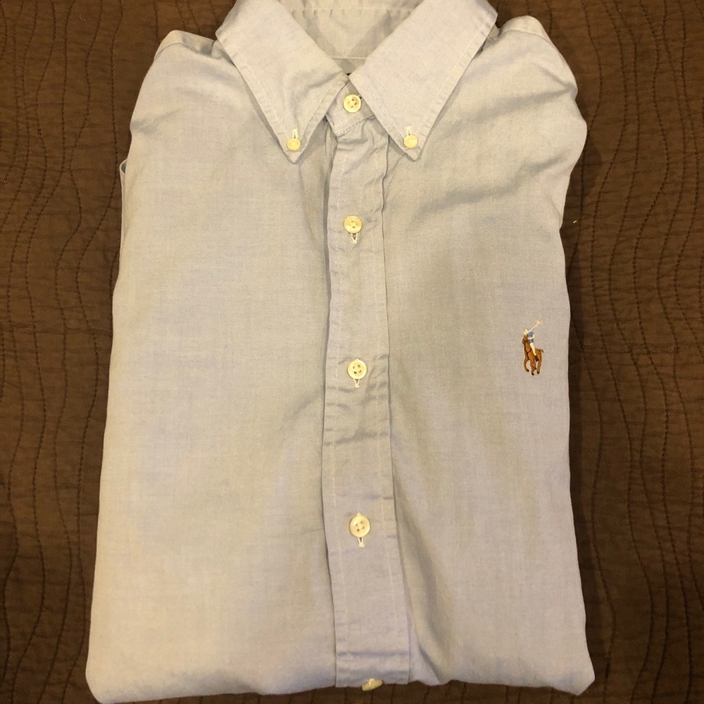 Ralph Lauren Button Down - Light Blue